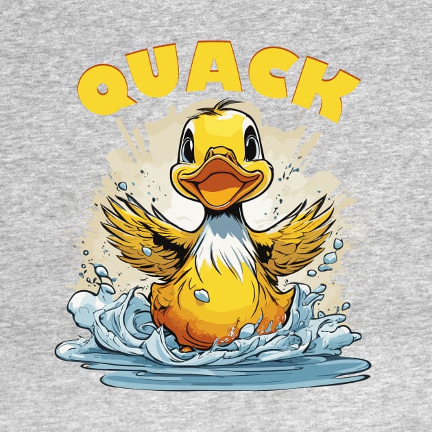 quack duck by Kingrocker Clothing